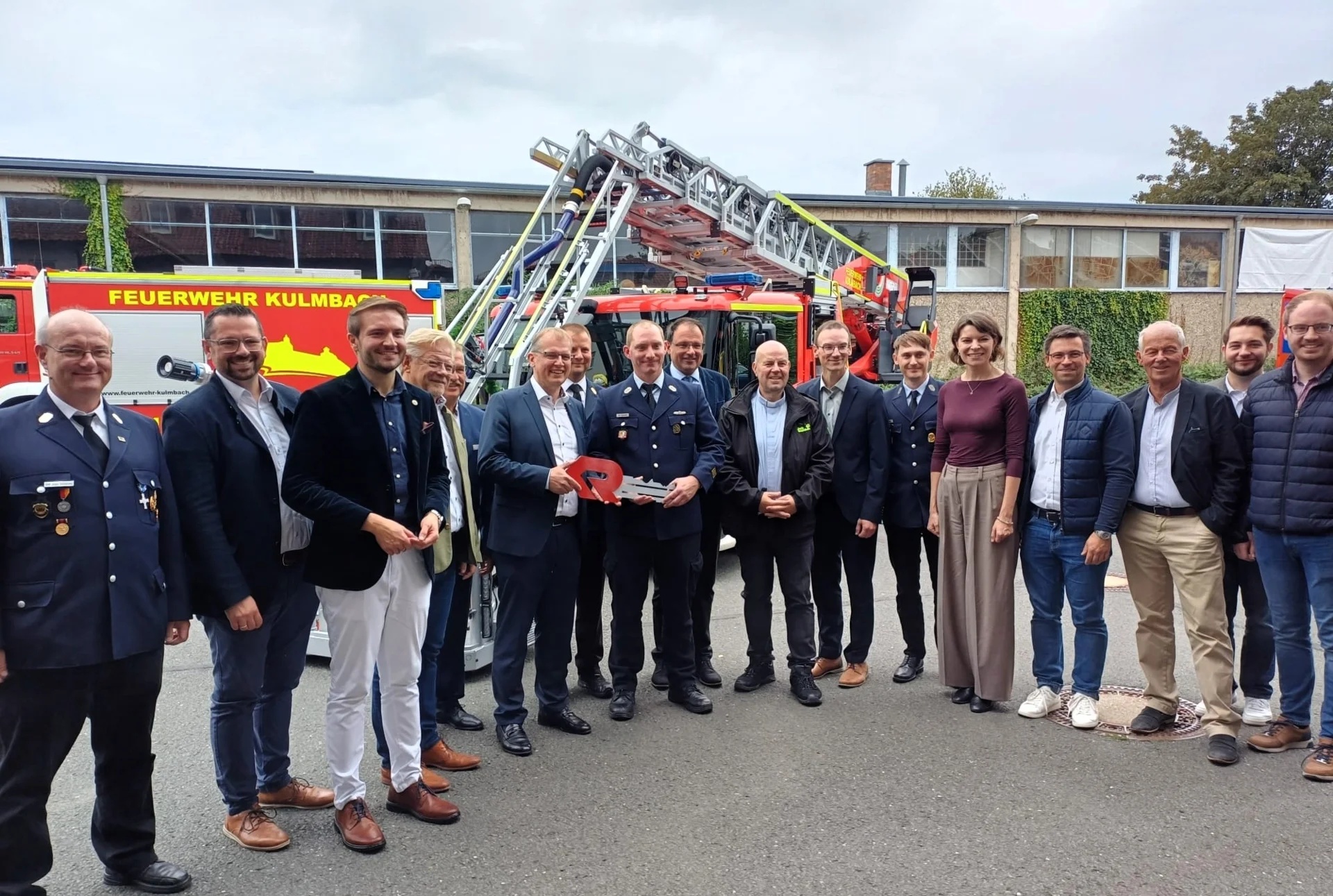 Neue Drehleiter für die Feuerwehr Kulmbach