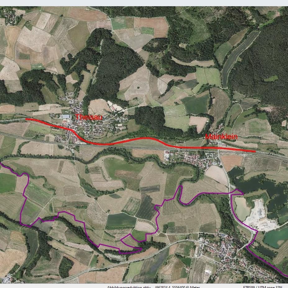 B 289 zwischen Theisau und Mainklein wird gesperrt