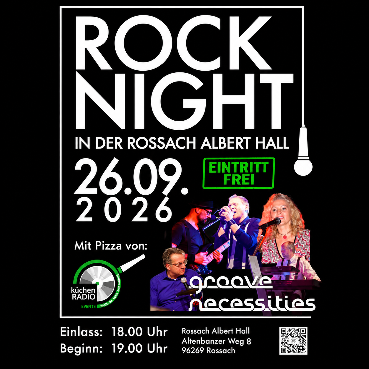🎸 Rock Night in Rossach – Livemusik bei freiem Eintritt