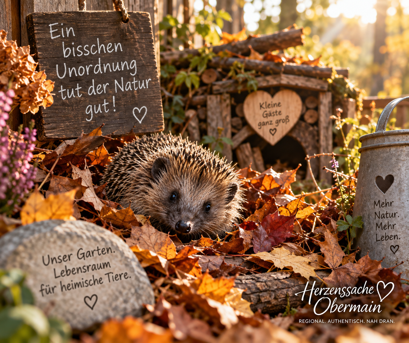Winterquartier für Igel