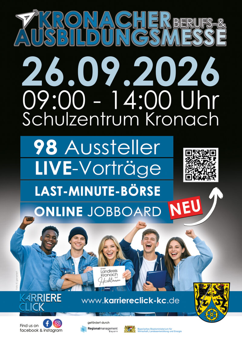 Berufs- & Ausbildungsmesse in Kronach: 98 Aussteller warten auf Interessierte